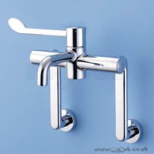 Armitage Shanks Commercial Brassware -  Armitage Shanks Markwik S8243aa Seq Therm Swan Neck Mixer