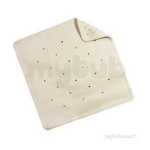 Croydex Bathroom Accessories -  White Rubagrip Shower Tray Mat 530x530mm Ag183622