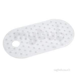 Croydex Bathroom Accessories -  Croydex Lozenge Clear Bath Shower Mat