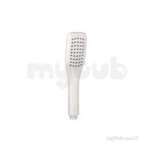 Croydex Shower Sets and Accessories -  Vita 1 Function Shower Head-white Am168922