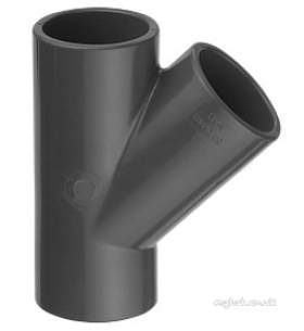 Astore Metric Pvc Fittings -  Astore Avf Upvc Ty1 45d Equal Tee 40