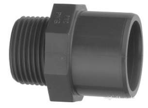 Astore Inch Upvc Fittings Uti 6 -  Avf Upvc Am6 Fi Pl/mi Bsp Adaptor 1