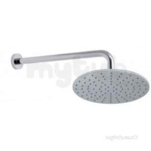 Vado Brassware -  Round Aerated Shower Head 200mm With