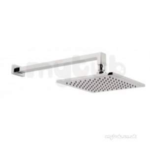 Vado Brassware -  Square Aerated Shower Head 200mm X 200mm Wth