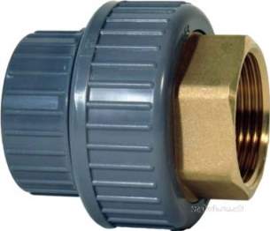 Durapipe Abs Fittings 1 and Below -  Durapipe Abs Union Adaptor Bsp Threaded 3/4