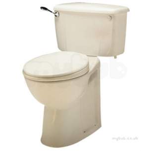 Twyfords Luxury -  Avalon Close Coupled Toilet Pan Ho Av1168wh