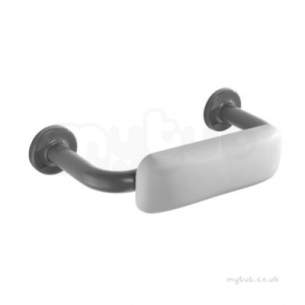 Twyfords Commercial Sanitaryware -  Avalon Back Support With Cushion-grey Av4912gy