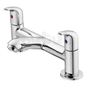 Ideal Standard Brassware -  Ideal Standard Opus B0293aa Two Tap Holes Deck Bath Filler Cp