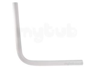 18x 18 Inch Standard Ll Flushpipe White