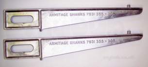 Armitage Shanks S9221 Cleaner Sink B/i Brackets Sc