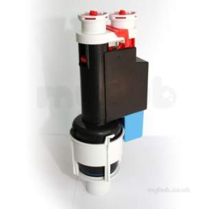 Armitage Plastic Cisterns -  Armitage Shanks Conceala 2 6l Pneumatic P/b Ti D/f Cistn
