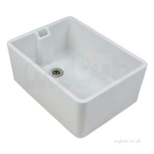 Twyfords Commercial Sanitaryware -  Belfast Sink 475x390x215 Plain Fc1211wh