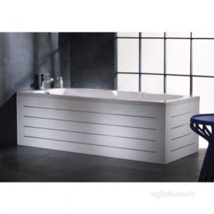 Roper Rhodes Bath Panels -  Linear Bp1600 1700mm Front Panel White