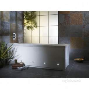 Roper Rhodes Bath Panels -  Porto Bp2001w End Panel 700 White