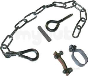 Domestic Cooker Hoses and Connections -  Cooker Restraining Chain Quick Release