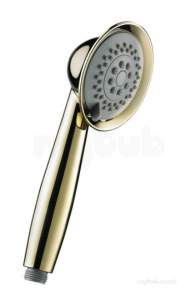 Center Shower Accessories -  Center Brand C04829 Gold Shower Handset With Three Functions