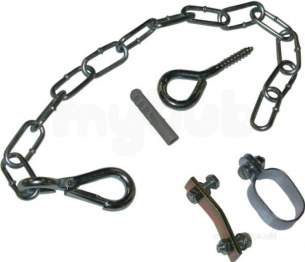 Domestic Cooker Hoses and Connections -  Cooker Restraining Chain Quick Release