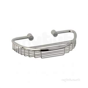 Roper Rhodes Accessories -  Sigma Large Soap Caddy Chrome Plated