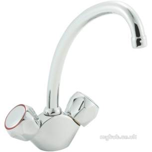 Deva Brassware -  Deva Cms191 Contract Mono Sink Mixer Wh