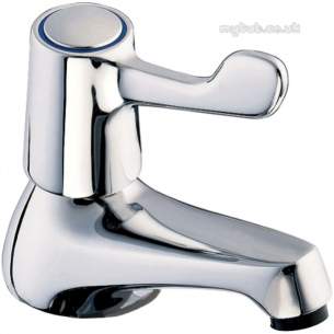 Deva Brassware -  Deva Lever Actn Bath Tap Brass Back Nuts