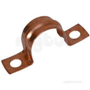 Lawtons Copper Clips -  Saddle Clip - Copper - 1 Piece - 35mm