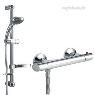 Deva Brassware -  Deva Complete Combi Thermo Shower Set