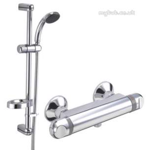 Deva Brassware -  Deva Complete Response Therm Shower Set