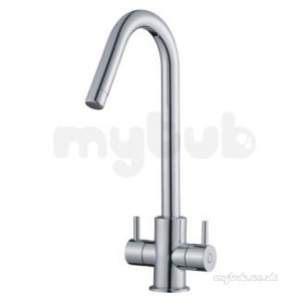 Vado Brassware -  Sky Mono Sink Mixer Deck Mounted With