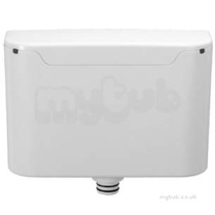 Twyfords Commercial Sanitaryware -  Concealed Cistern Dual Flush Ssio With Daiv 6/4l Excl Push Button Cx9664xx