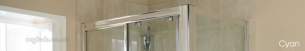 Kohler Daryl Cyan Shower Enlcosures -  Kohler Daryl 700 Cyan Fold-in Door Slv/clear