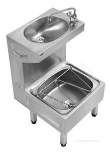 Sissons Stainless Steel Products -  G20050n Centinel Janitorial Unit Ss