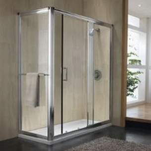 Merlyn Ionic Enclosures -  Merlyn Ionic Shower Wall 1400 A0409g0