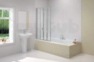 Merlyn Ionic Enclosures -  Merlyn Ionic Four Fold Bath Screen