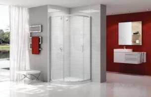 Merlyn Ionic Enclosures -  Ionic Express Single Door 900 Quadrant