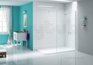 Merlyn Ionic Enclosures -  Merlyn Ionic Shower Wall 700 A0409a0