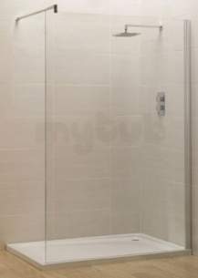 Merlyn Ionic Enclosures -  Merlyn Ionic Shower Wall 800 A0409b0