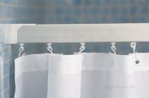 Croydex Shower Curtains and Rails -  Croydex Specrailu U Shape Rail