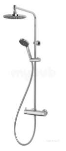 Aqualisa Showers -  Aqualisa Dual001 Chrome Dual Thermostatic Shower Mixer