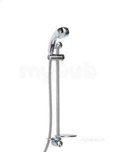 Rada And Meynell Commercial Showers -  Rada 1.1533.118 Chrome Autotherm-3 Category 5 Shower Kit 3 Spray Handset Rail Hose