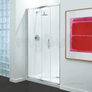 Coram Premier Shower Enclosures -  Premier 1200 Slider 1900 Cl Frame