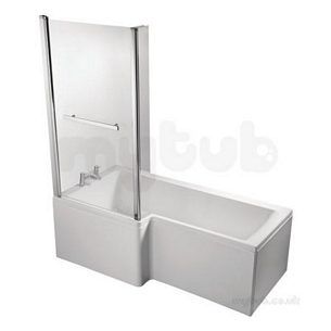 Ideal Standard Concept Acrylics -  Ideal Standard Concept Space Shr/bath 170x85 Left Hand Sqr Wht