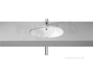 Roca Sanitaryware and Accessories -  Roca Neo Selene 510 In Or Under Countertop Basin Wh