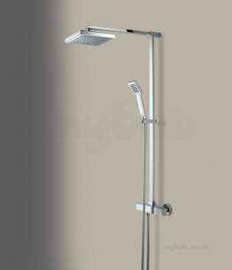 Bristan Showering -  Quadrato Thermo Sur Mount Bar Showr Valve