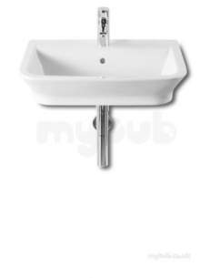 Roca Sanitaryware -  Roca The Gap 600mm One Tap Hole W/h Or Countertop Basin Wh