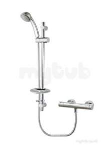 Roca Brassware -  Roca Danube-t Shower Kit Chrome D50010004