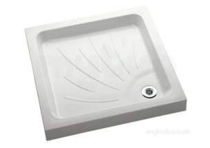 Mira Flight Shower Trays -  Mira Flight Tray No Upstands 800 X 800mm White