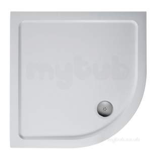 Trevi Showerworld Shower Trays -  Ideal Standard Idealite L6328 Tray Quad 1000mm Lp Ft Wh