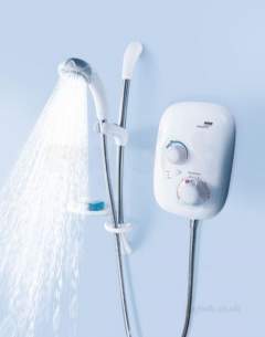 Mira Showers -  Mira Event Xs Manual Power Shower White