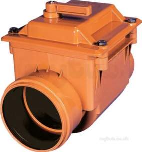 Hunter Plastics Below Ground -  Hunter 110mm Non Return Valve Ds342