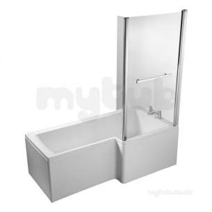 Ideal Standard Concept Acrylics -  Ideal Standard Concept Space Shr/bath 170 Right Hand Sq Ifp Plus Nol